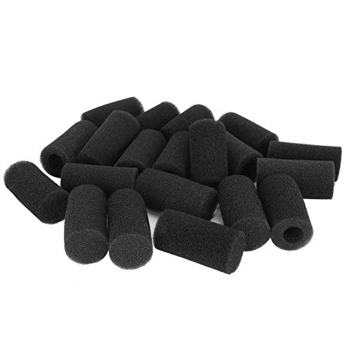 20 stücke Schwamm Filterrohr Aquarium Aquarium Wassereinlass Schwamm Filter Schutz Abdeckung Ersatz Zubehör (Mittel (großes Loch)) von Zisemeil