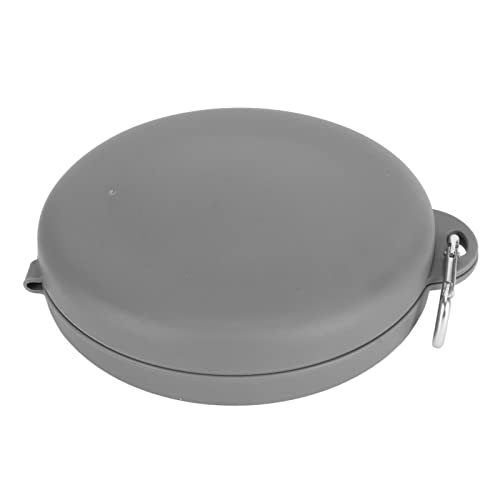 Faltbare Hundenäpfe, BPA-Silikon, 2-in-1, erweiterbarer Futternapf mit Wanderschnalle, für Camping, Wandern, Spaziergänge von Zisemeil