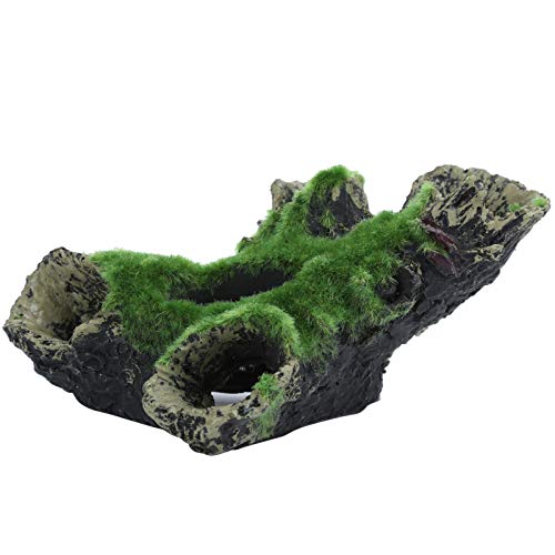 Höhle für Fischverstecke aus künstlichem Harz, Loch aus totem Holz, Höhle für Aquarium, Dekoration für Landschaftsbau von Zisemeil