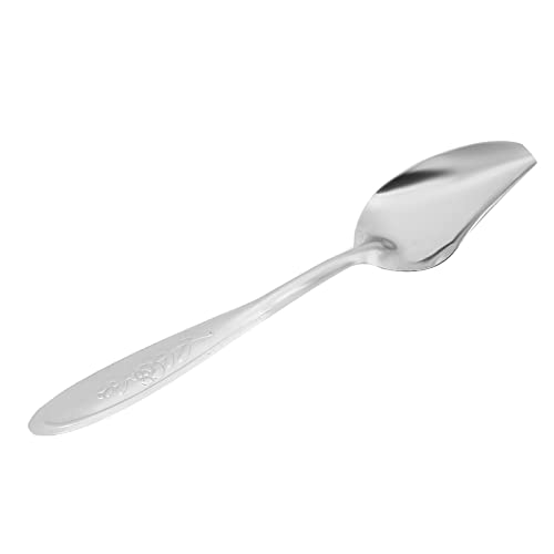 Vogelfutterlöffel, Futterlöffel, 15 × 4 × 2, 5 Stück, S, Milchpulver, Edelstahllöffel für Haustiere, Vögel, Fütterungslöffel von Zisemeil