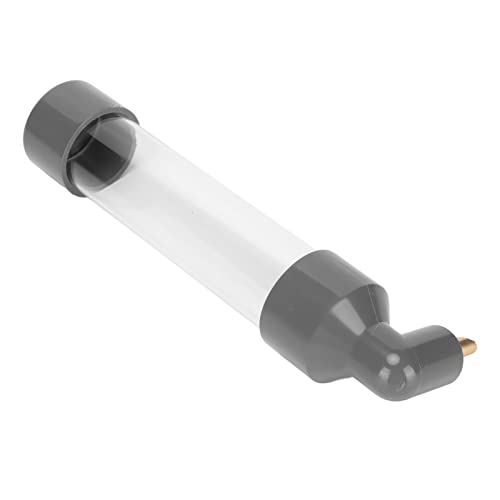 Zisemeil Automatisches Trinkgerät, Sichere Acryl Vogeltrinkflasche, Vogelwasserspender für kleine, mittlere und große Papageien (Grau) von Zisemeil