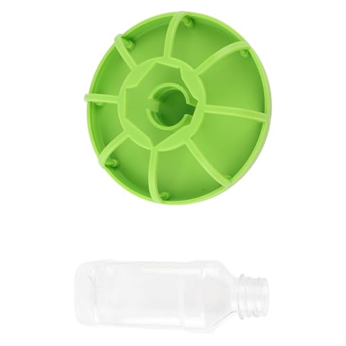 Zisemeil Premium PP Reptilien-Wasserflasche, automatischer Futterspender mit Wasserflasche für Eidechsen-Schildkröte, hält das Wasser voll, sauber und einfach zu bedienen (groß) von Zisemeil