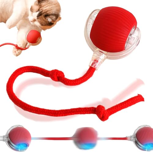Ziswin KatzenspielzeugInteraktives Cat Ball Spielzeug Automatisches, 360° intelligentes automatisches rollendes Ballspielzeug Motorisierte Hundebälle für Hunde-cat Toy. Ziswin KatzenspielzeugInteraktives Cat Ball Spielzeug Automatisches, 360° intelligentes automatisches rollendes Ballspielzeug Motorisierte Hundebälle für Hunde-cat Toy. von Ziswin