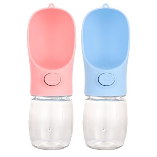 Dog Water Bottles for Walking | 350ml Leak Proof Portable Dog Water Dispenser | Drinking Pet Water Container for Puppy Small Medium Large Dogs von Ziurmut