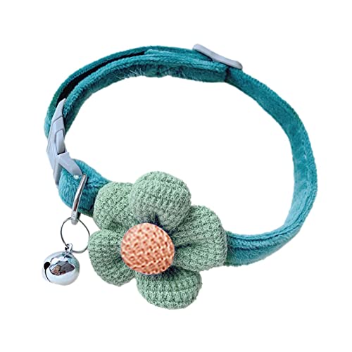 Katzenhalsband, mit Glöckchen, verstellbares Katzenhalsband, Katzenhalsband, niedliches Katzenhalsband, Blumenmuster, Halsband für Haustiere im Alltag und zur Dekoration Katzenhalsband, mit Glöckchen, verstellbares Katzenhalsband, Katzenhalsband, niedliches Katzenhalsband, Blumenmuster, Halsband für Haustiere im Alltag und zur Dekoration von Ziurmut