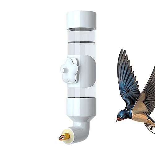 Vogel-Wasserspender, automatischer Wasserspender für Vögel, Kanarienvögel, Finken, Wassernapf, Bewässerungszubehör für Wellensittiche von Ziurmut