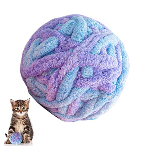 Ziurmut Bälle für Katzen - Katzenspielzeug für Hauskatzen - Kätzchen-Ball-Spielzeug, um Ihre Katze gesund zu halten, unterhaltsames interaktives Spiel, Party-Dekoration, Chase Interactive Game von Ziurmut