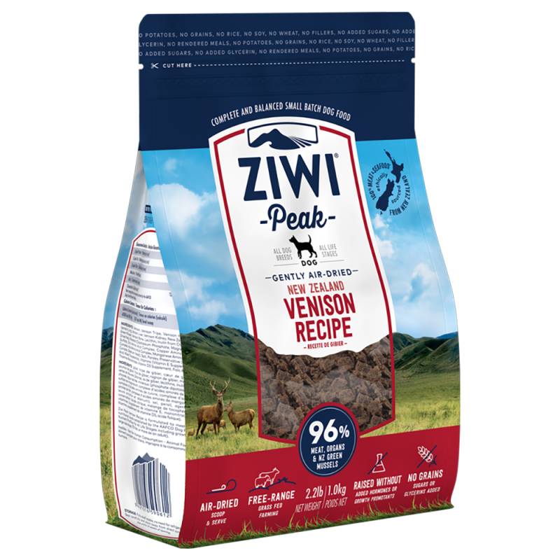 Ziwi Peak Air Dried Hirsch - Sparpaket: 2 x 1 kg von Ziwipeak