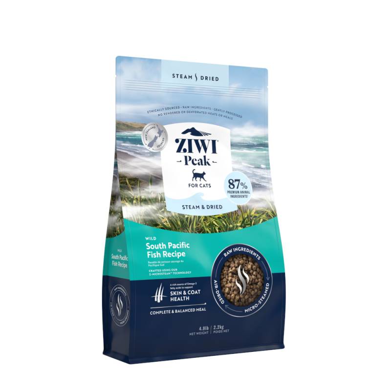 Ziwi Peak Steam & Dried zum Sonderpreis! - 2,2 kg Wilder Südpazifik Fisch von Ziwipeak