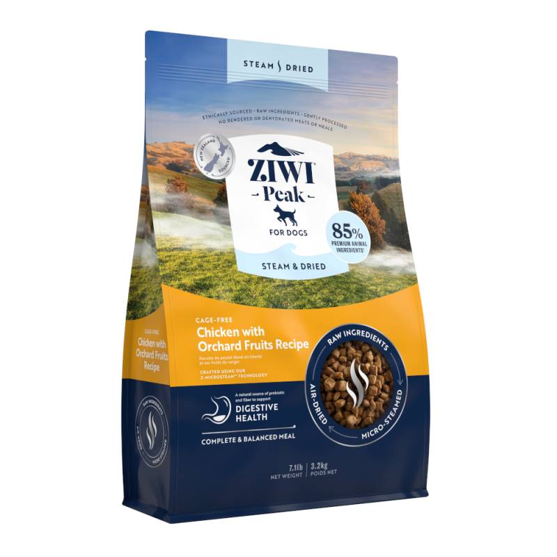 Ziwi Peak zum Sonderpreis! - 3,2 kg Steam & Dried Huhn von Ziwipeak