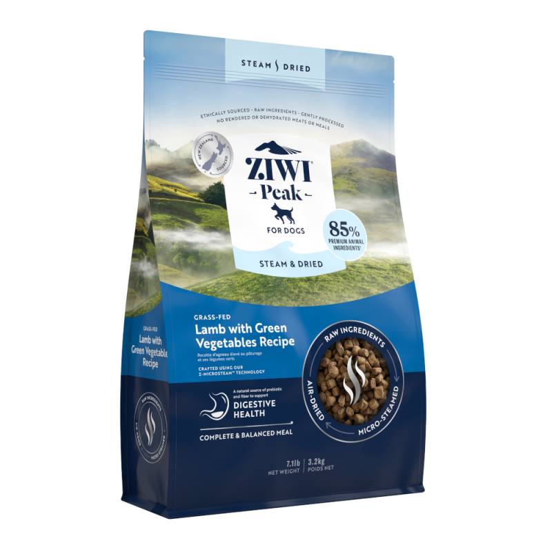 Ziwi Peak zum Sonderpreis! - 3,2 kg Steam & Dried Lamm von Ziwipeak