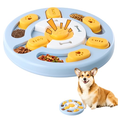 Ziyonix 1 Stück Intelligenzspielzeug für Katzen Hunde, Haustier Futternapf Intelligenz Futterspender Puzzle Lernspielzeug Katzentraining Langsamfütterer Anreicherung Intelligenz für Welpe und Katzen Ziyonix 1 Stück Intelligenzspielzeug für Katzen Hunde, Haustier Futternapf Intelligenz Futterspender Puzzle Lernspielzeug Katzentraining Langsamfütterer Anreicherung Intelligenz für Welpe und Katzen von Ziyonix