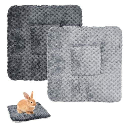 Ziyonix 2 Stück Kaninchen Bett Kleintier-Bettmatte Kleintier Plüschbett Haustierunterlage Flauschige Welpendecke Warme Meerschweinchen Decke Matte für Kaninchen Kätzchen Chinchilla Hamster 30×30cm Ziyonix 2 Stück Kaninchen Bett Kleintier-Bettmatte Kleintier Plüschbett Haustierunterlage Flauschige Welpendecke Warme Meerschweinchen Decke Matte für Kaninchen Kätzchen Chinchilla Hamster 30×30cm von Ziyonix