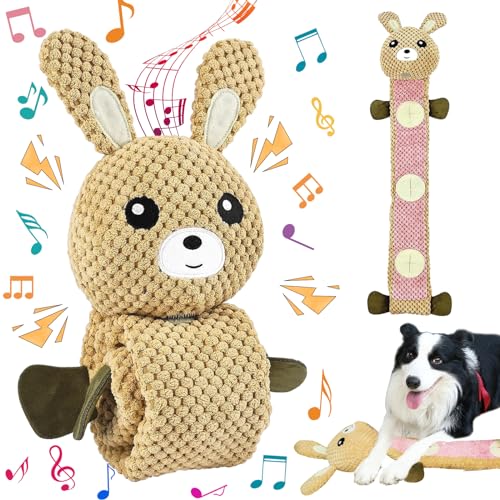 Zkaoai Intelligenzspielzeug für Hunde, Interaktives Hundespielzeug, Hundespielzeug, Quietschend Welpenspielzeug, Kauspielzeug für Hunde, Hundespielzeug Quietschend für Welpen Mittelgroße Hunde von Zkaoai