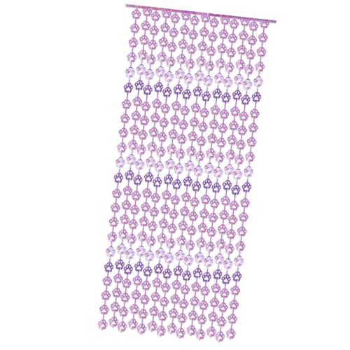 Haustierpfoten Folien Fransen Kulden Party Dekoration 3.28x6.56ft Metallic Tinsel Photo Backdrops Vorhänge Für Haustiergeburtstag von Zktfyshk