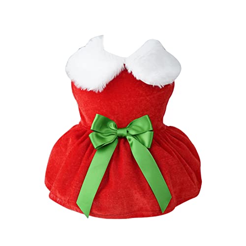 Zktfyshk Haustier-Hundekleid, Katzenkleidung, kleines Haustier-Weihnachtsmann-Kostüm, für den Winter, warme Kleidung, Outfit, Foto-Requisiten, Anzug Zktfyshk Haustier-Hundekleid, Katzenkleidung, kleines Haustier-Weihnachtsmann-Kostüm, für den Winter, warme Kleidung, Outfit, Foto-Requisiten, Anzug von Zktfyshk