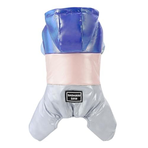 Zktfyshk Hunde-Overall, Wintermantel, Daunen-Kapuzenpullover, Hundekleidung, wasserdicht, mit Winterkleidung Zktfyshk Hunde-Overall, Wintermantel, Daunen-Kapuzenpullover, Hundekleidung, wasserdicht, mit Winterkleidung von Zktfyshk