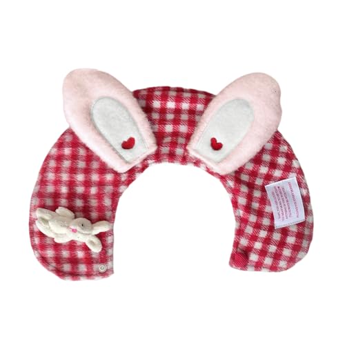 Zkydhbd Niedliche Kaninchenohren Kätzchen Speicheltuch Gittermuster Schal Verstellbar Für Katzen Und Hunde Welpenhalsband Wintermantel Für Haustiere Zkydhbd Niedliche Kaninchenohren Kätzchen Speicheltuch Gittermuster Schal Verstellbar Für Katzen Und Hunde Welpenhalsband Wintermantel Für Haustiere von Zkydhbd