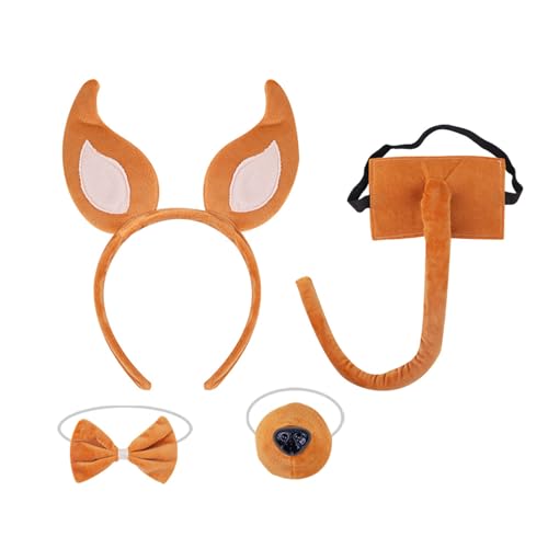Plüsch Hunde Kostüm Set Hunde Ohr Haar Reifen Falsch Nase Brauner Netz Rock Plüsch Schwanz Bowtie Füchse Ohrstirnband Für Halloween Halloween Tiere Kostüm Set Haop Haop Set Plüsch Heck Füchse Ohren Plüsch Hunde Kostüm Set Hunde Ohr Haar Reifen Falsch Nase Brauner Netz Rock Plüsch Schwanz Bowtie Füchse Ohrstirnband Für Halloween Halloween Tiere Kostüm Set Haop Haop Set Plüsch Heck Füchse Ohren von Zkydhbd