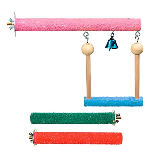 Zkydhbd 3Pcs Papagei Barsch Stehen Plattform Pfote Schleifen Stick Käfig Spielzeug Wellensittiche Sittich Nymphensittich Conure Hamster Gerbil Ratte Maus Zkydhbd 3Pcs Papagei Barsch Stehen Plattform Pfote Schleifen Stick Käfig Spielzeug Wellensittiche Sittich Nymphensittich Conure Hamster Gerbil Ratte Maus von Zkydhbd