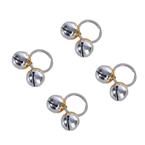 Zkydhbd 4pcs Messing Hundekragen Glocken Haustier Hängende Ringe Anhänger Halsband Für Sicherheit Und Stile Laute Glocken Zkydhbd 4pcs Messing Hundekragen Glocken Haustier Hängende Ringe Anhänger Halsband Für Sicherheit Und Stile Laute Glocken von Zkydhbd