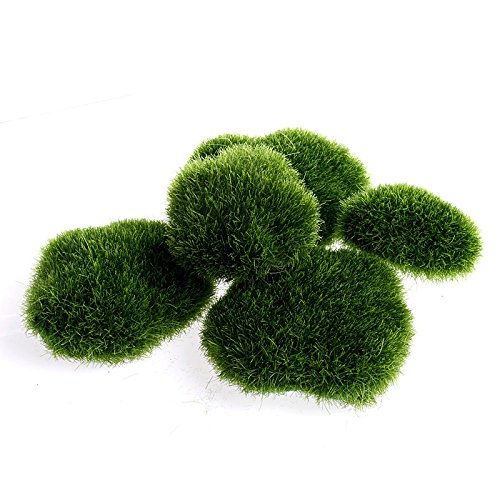 Zkydhbd 5-teilige Künstliche Moosfelsen Grüne Mooskugeln Mossy Faux Moss Decor Für Blumenarrangements Gartenhandwerk Zkydhbd 5-teilige Künstliche Moosfelsen Grüne Mooskugeln Mossy Faux Moss Decor Für Blumenarrangements Gartenhandwerk von Zkydhbd