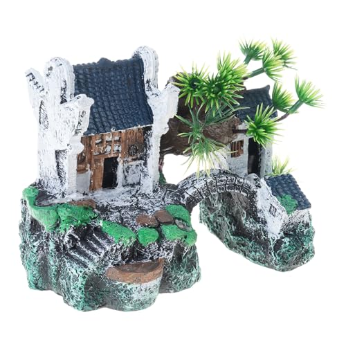 Zkydhbd Aquariums Mountain View Stone Persönlichkeit Leicht Fischtanks Dekoration Für Fischtanks Und Terrarien Aquarien Höhlenschmuck von Zkydhbd