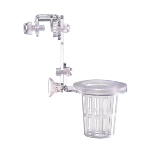 Zkydhbd Becherständer, Aquarium-Pflanzenhalter zum Aufhängen für Pflanzen, Aquaponische Pflanzen, Pflanzenhalter mit Schlitzen und Löchern für Aquarien Zkydhbd Becherständer, Aquarium-Pflanzenhalter zum Aufhängen für Pflanzen, Aquaponische Pflanzen, Pflanzenhalter mit Schlitzen und Löchern für Aquarien von Zkydhbd