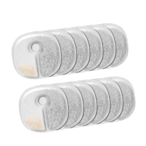 Zkydhbd Fortgeschrittener Filtrationsfilter Für Katzen Wasserspender Sicherer Design Und Filtrationsersatzfilter Für PET Brunnen Katzen Wasserbrunnen Filter von Zkydhbd