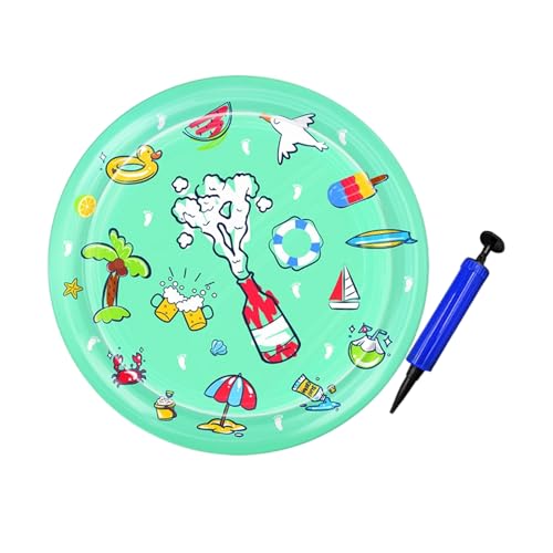 Zkydhbd Haustierkühlwasserpolster 100 cm Aufblasbares PVC Bett Für Kleine Hundekatzen Übung Und Entspannung Kratzfestes Haustierpolster von Zkydhbd