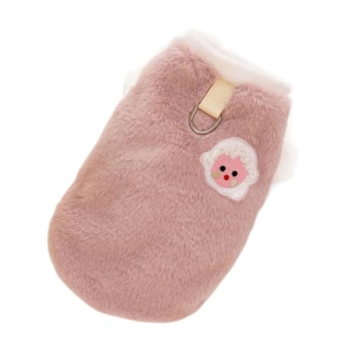 Zkydhbd Hundebekleidung, pelzige Weste für mittelgroße und große Hunde, weich, einfarbig, Cartoon-Lamm-Pullover, Frühlingspyjama Zkydhbd Hundebekleidung, pelzige Weste für mittelgroße und große Hunde, weich, einfarbig, Cartoon-Lamm-Pullover, Frühlingspyjama von Zkydhbd
