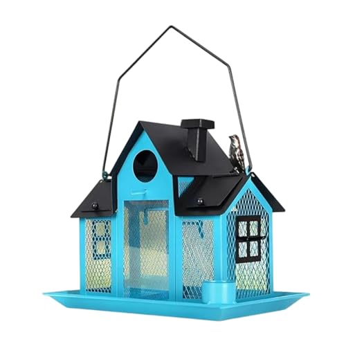 Zkydhbd Outdoor Hanging Bird Feeder Metal Design Solar Power House Für Finches Chickadees Garten Dekore Langlebig Zkydhbd Outdoor Hanging Bird Feeder Metal Design Solar Power House Für Finches Chickadees Garten Dekore Langlebig von Zkydhbd