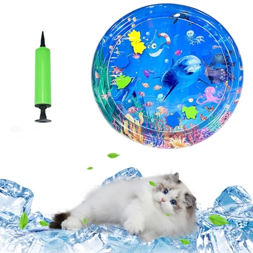 Zkydhbd Sensorische Spielmatte, wassersensorische Spielmatte für Katzen, Hunde, Liege, Bett, Sofa, für den Innenbereich Zkydhbd Sensorische Spielmatte, wassersensorische Spielmatte für Katzen, Hunde, Liege, Bett, Sofa, für den Innenbereich von Zkydhbd
