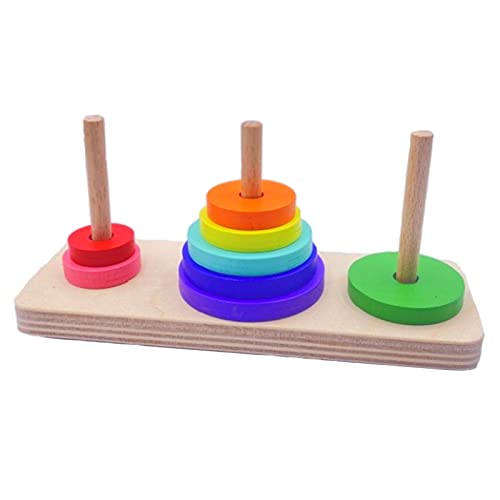 Zkydhbd Vogel Tischspielzeug Sittich Stapelbar Buntes Holzring Spielzeug Set Interaktives Puzzle Training Hölzernes Kauspielzeug Für Wellensittiche Zkydhbd Vogel Tischspielzeug Sittich Stapelbar Buntes Holzring Spielzeug Set Interaktives Puzzle Training Hölzernes Kauspielzeug Für Wellensittiche von Zkydhbd