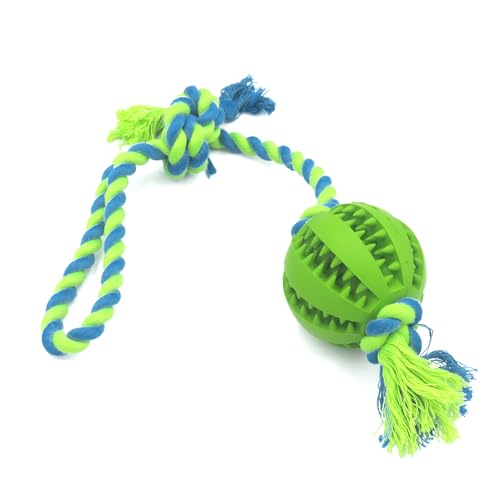 ZoeMeilil Interaktives Hundespielzeug für aggressive Kauer, Seilspielzeug für Hunde, verstellbares Hundespielzeug mit Futterspender, um sie zu beschäftigen, Hundespielzeug zur Zahnreinigung (grün) ZoeMeilil Interaktives Hundespielzeug für aggressive Kauer, Seilspielzeug für Hunde, verstellbares Hundespielzeug mit Futterspender, um sie zu beschäftigen, Hundespielzeug zur Zahnreinigung (grün) von ZoeMeilil