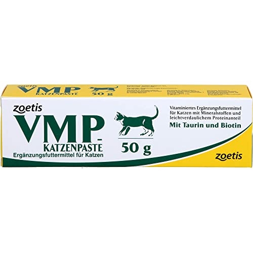 Zoetis VMP Katzenpaste | 50 g | Ergänzungsfuttermittel für Katzen | Kann dabei helfen Mangelerscheinungen auszugleichen von Zoetis - VMP