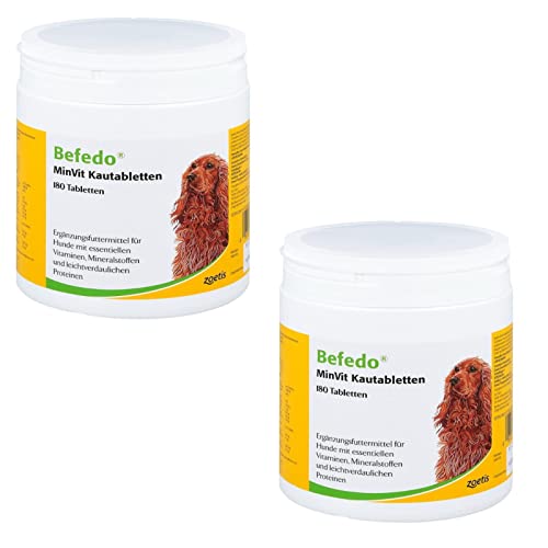 Zoetis Befedo MinVit - Doppelpack - 2 x 180 Tabletten von Zoetis