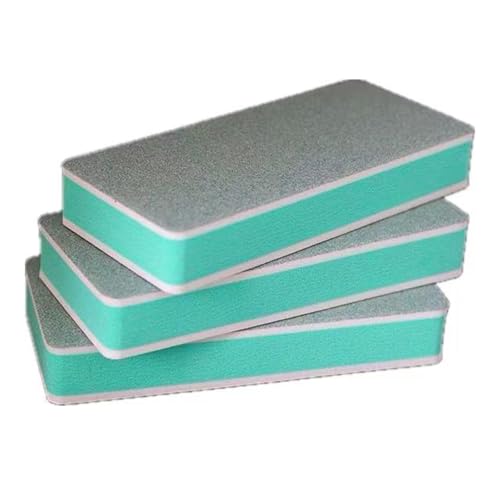 Zoewan Reinigungswerkzeuge für Aquarien, doppelseitiger Schwammbürste, Glas-Aquarium-Schrubber – doppelseitiger Oberflächenentferner für Aquarien (8,3 x 4 x 1,3 cm), kratzfestes EVA-Pad, 3 Stück von Zoewan