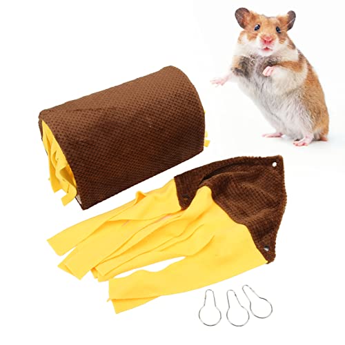 Haustier-Tunnelhaus, Schweine-Versteck-Tunnel, Kleintier-Versteck-Röhrenkäfighaus, multifunktionales Spiel-Kleintier-Versteck-Röhre mit Hängematte für Hamster, Meerschweinchen Haustier-Tunnelhaus, Schweine-Versteck-Tunnel, Kleintier-Versteck-Röhrenkäfighaus, multifunktionales Spiel-Kleintier-Versteck-Röhre mit Hängematte für Hamster, Meerschweinchen von Zoeyilan