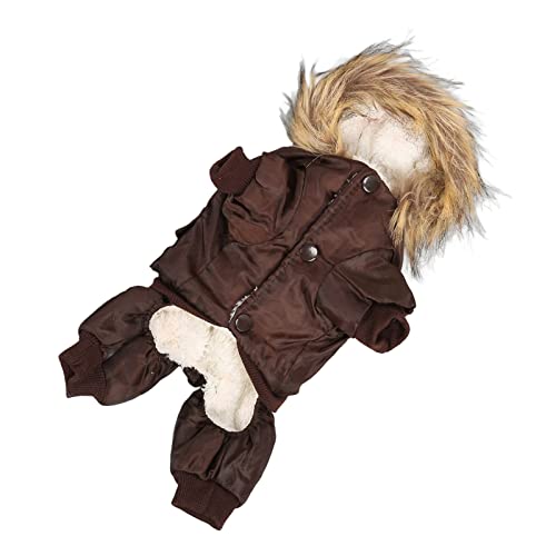 Hundemantel, Hundejacken, Hundejacke für den Winter, Winddichte Welpen-Daunenjacke, Puffermantel für Hunde, Hundemäntel für kaltes Wetter für kleine Hunde (XL) von Zoeyilan