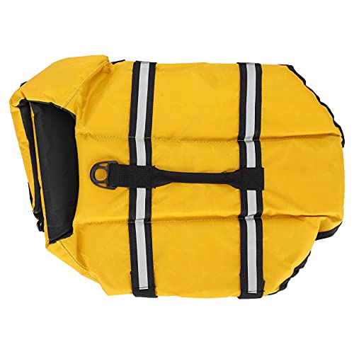 Hundeschwimmweste, Pet Saver Schwimm-Sicherheitsbadeanzug, verstellbare Camo-Hundeschwimmweste mit stabilem Rettungsgriff zum Schwimmen, Bootfahren (XL) von Zoeyilan