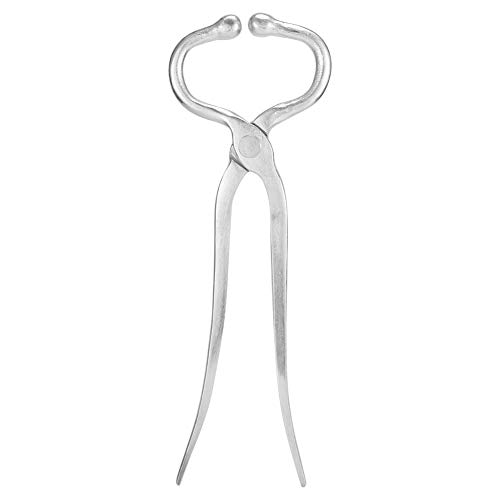 Kuhnasenzange, Rinder -Blei -Rinderklammern, Edelstahl -Viehzierzellen Clips, Rinderklemmeverriegelungswerkzeuge, Accessoire für Nutztiere, für Veterinär der Farm Ranch von Zoeyilan