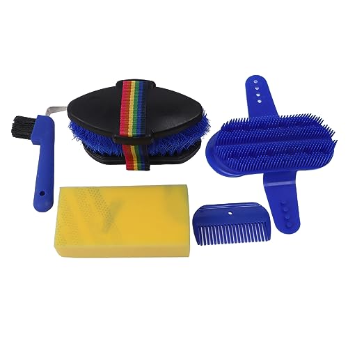 Zoeyilan 6-teiliges Stallreinigungsset, Pferdepflegeset, professionelles Schwammfellkamm-Hufeisenhaken-Stallbürstenset für die Pferdefell- und Stallreinigung Zoeyilan 6-teiliges Stallreinigungsset, Pferdepflegeset, professionelles Schwammfellkamm-Hufeisenhaken-Stallbürstenset für die Pferdefell- und Stallreinigung von Zoeyilan