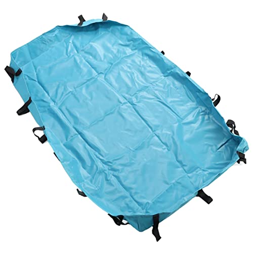 Zoeyilan Schweinekäfig -Liner, Guinea Pet Playpen Matte, waschbarer Planenbodenbasis mit Bodenabdeckung, Schweinbettwäsche für Kaninchen Hasen Frettchen und andere kleine Tiere (Blau) von Zoeyilan