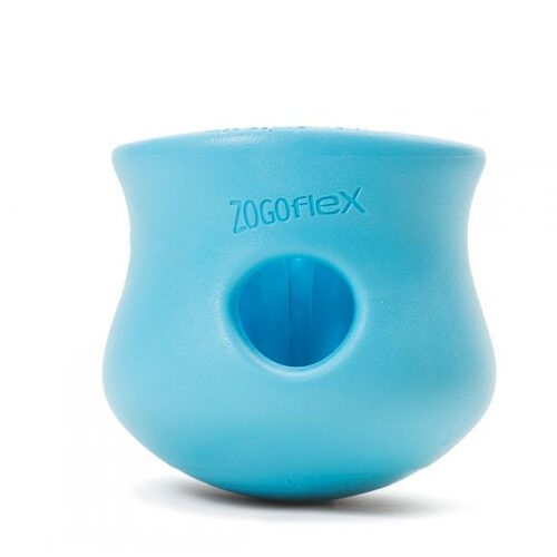 Zogoflex Toppl Treat Toy - Aqua - L von Zogoflex,West Paw