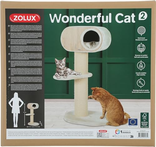 Zolux - AAC Wonderful Cat 2 Beige von Zolux