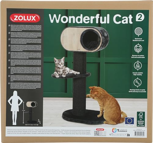 Zolux - AAC Wonderful Cat 2 Grau von Zolux