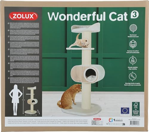 Zolux - AAC Wonderful Cat 3 Beige von Zolux
