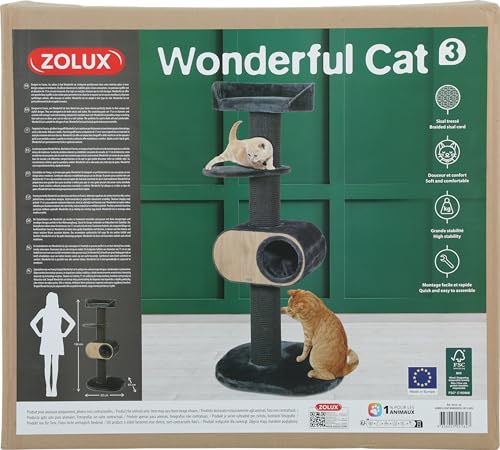 Zolux - AAC Wonderful Cat 3 Grau von Zolux