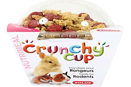 Zolux Crunchy Cup Nuggets Nuggets für kleine Säugetiere, 130 g von Zolux